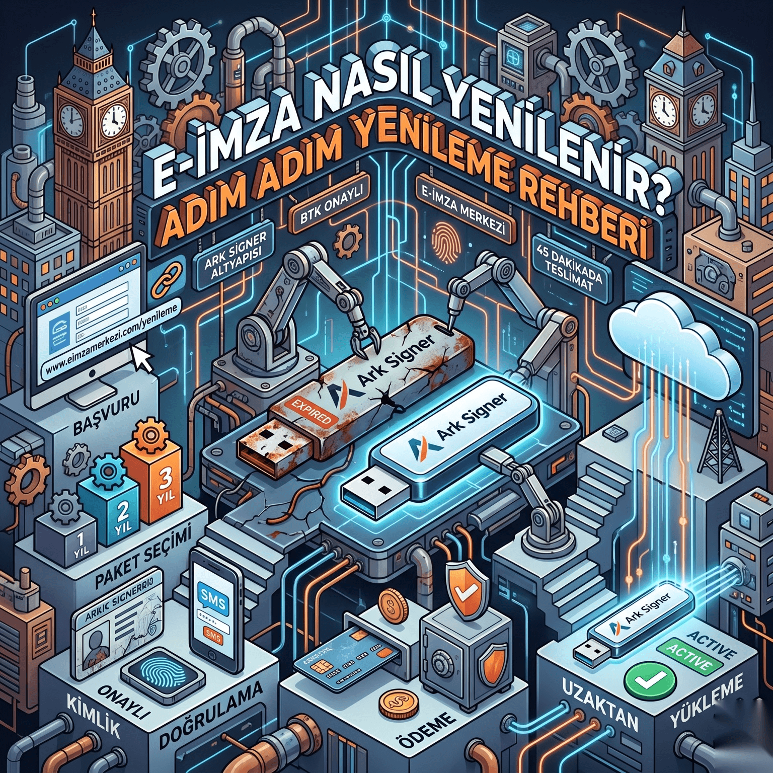 E-İmza Süresi Dolunca Nasıl Yenilenir?